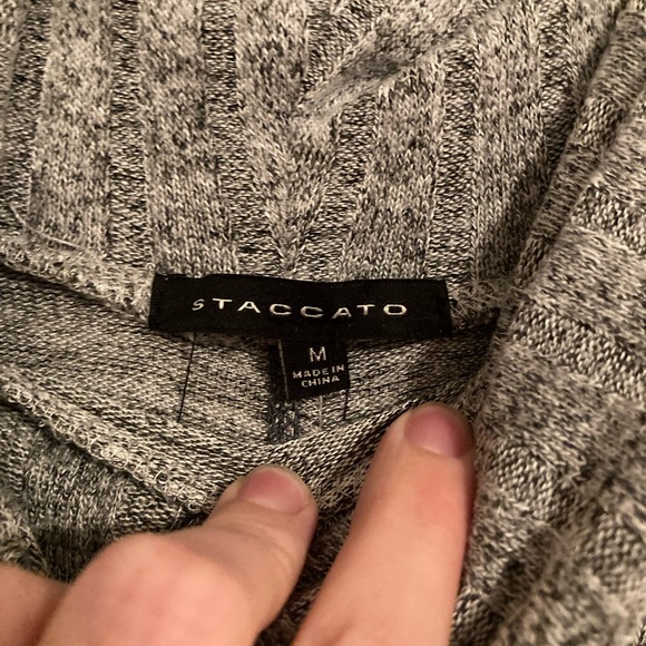 Staccato Medium Gray Sweater - Picture 2 of 2